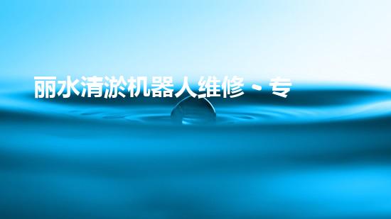 丽水清淤机器人维修 - 专业指南